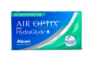 Місячні контактні лінзи Air Optix plus HydraGlyde for Astigmatism - № 4